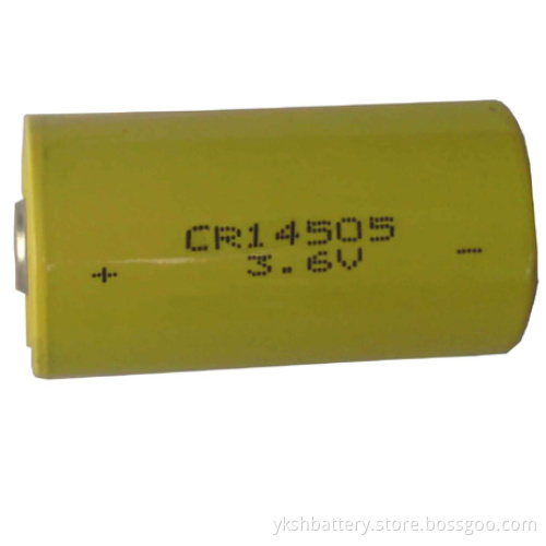 CR14505 Lithium Manganese Dioxide batteries for CMOS